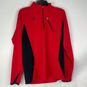 Descente 1/4 Zip Sweater shirt - Medium